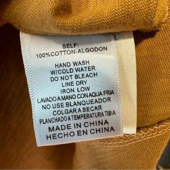 Three Bird Nest Long Set To Go Camel Tan Brown Cardigan Duster (Cardigan only) - Picture 8 of 9